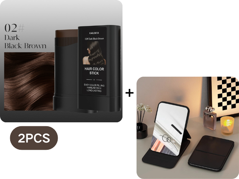 🧔‍♂️ KAUF 1, BEKOMME 1 GRATIS! ✨ Haar- und Bart-Füllstift – Grauhaar abdecken, wasserfest, natürliches Ergebnis ✨
