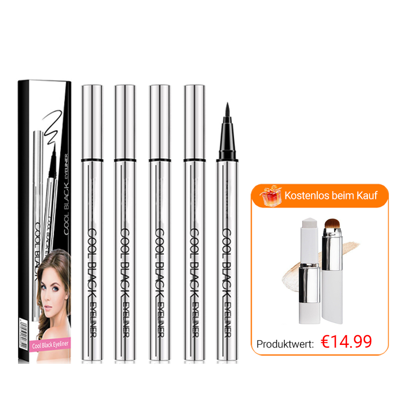 ✨ Wasserfester und wischfester Eyeliner – Präzision und tiefes Schwarz für 24 Stunden! ✨