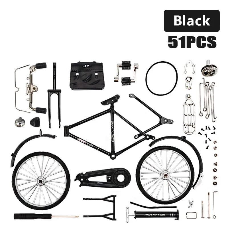 🔧✨ DIY-Fahrradmodellbausatz – Präzisions-Bausatz mit Werkzeugen 🚴‍♂️🎁