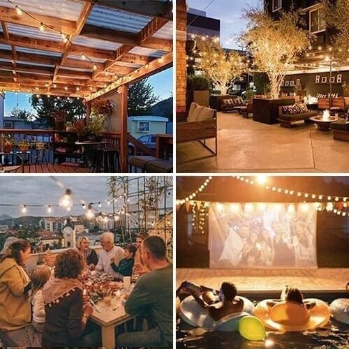 💎 66% RABATT! 💎 Wasserdichte Solar-LED-Lichtgirlanden – IP65, Fernbedienung & 10 Std. Laufzeit für Garten, Terrasse & Feste 🌞✨