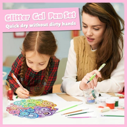 🔥Weihnachtsverkauf – 44 % Rabatt🎨 Glitzernder Gelstift-Set🎄Leuchtende Farben, grenzenlose Kreativität