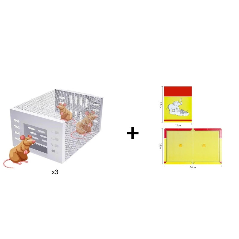 🔥Neujahrs-Sonderangebot🐁Automatische Mausefalle mit kontinuierlichem Zyklus