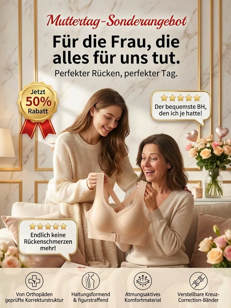 [Wie die Stars] Formende Unterwäsche für einen schönen Rücken ⭐ Figurformend ⭐ Atmungsaktiv