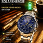 2D Dreiaugen-Sechszeiger-Solar-Fliegeruhr