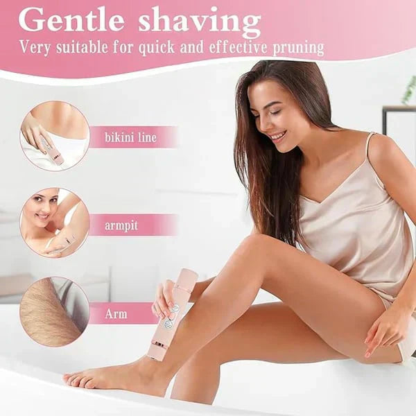 🎉Begrenztes Angebot: 50% Rabatt🌸2-in-1 Akku-Elektrorasierer für Damen
