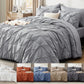 🛏️ 50% RABATT! 🌿 3-teiliges Bettwäsche-Set mit Pintuck-Falten – elegant, weich, komplett – für Ihr Traum-Schlafzimmer ✨