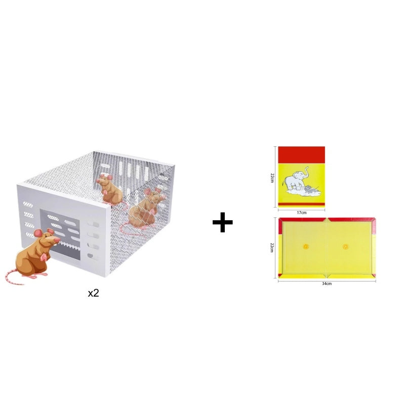 🔥Neujahrs-Sonderangebot🐁Automatische Mausefalle mit kontinuierlichem Zyklus