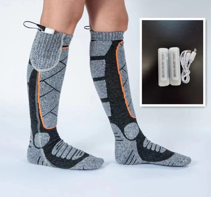 🎅Weihnachtsangebot – bis zu 50 % Rabatt🔥Wiederaufladbare beheizte Socken für Damen & Herren