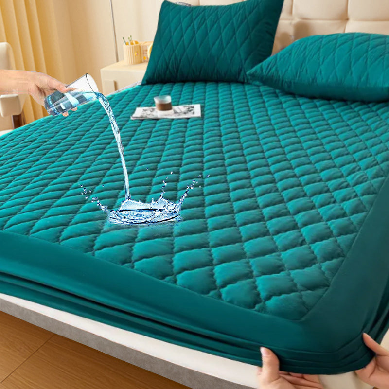 🛏️ 60 % RABATT! 🛡️ Set aus wasserdichtem Matratzenbezug und Kissenbezügen – Milbenabweisend, weich im Griff und leicht zu waschen ✨