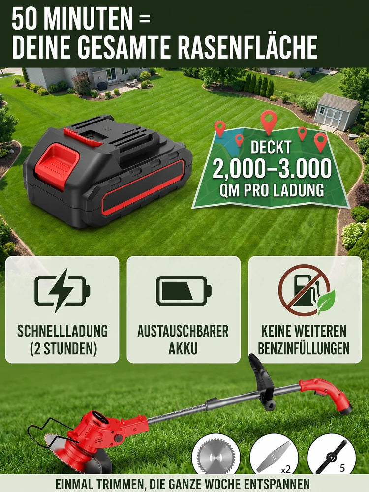 🔥 Heiße Rabatte 2026  💦 1500 W tragbarer Rasenmäher