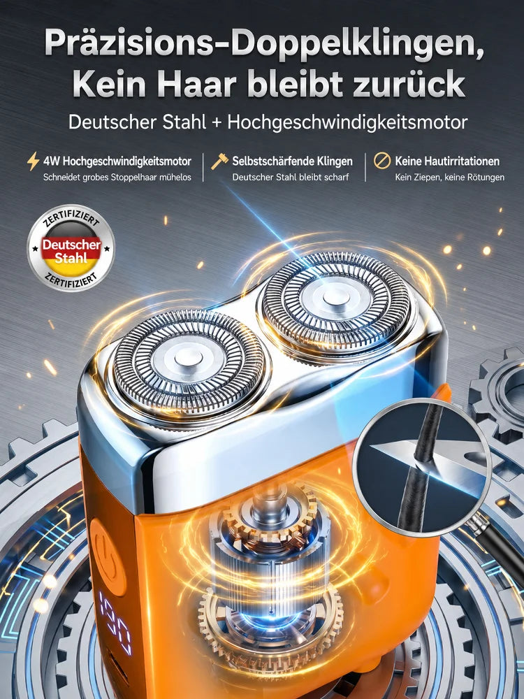 🔥2026 Neues Design 51 % Rabatt🔥Tragbarer elektrischer Mini-Rasierer für Männer
