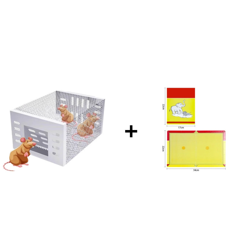 🔥Neujahrs-Sonderangebot🐁Automatische Mausefalle mit kontinuierlichem Zyklus