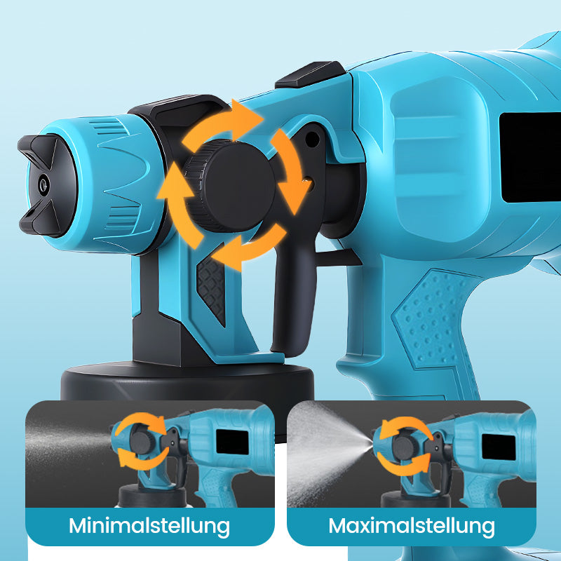 🔥🔥50 % Rabatt + Gratisversand! 💥 🎨 Kabelloses elektrisches Farbspritzgerät – Schnell, sauber und effizient