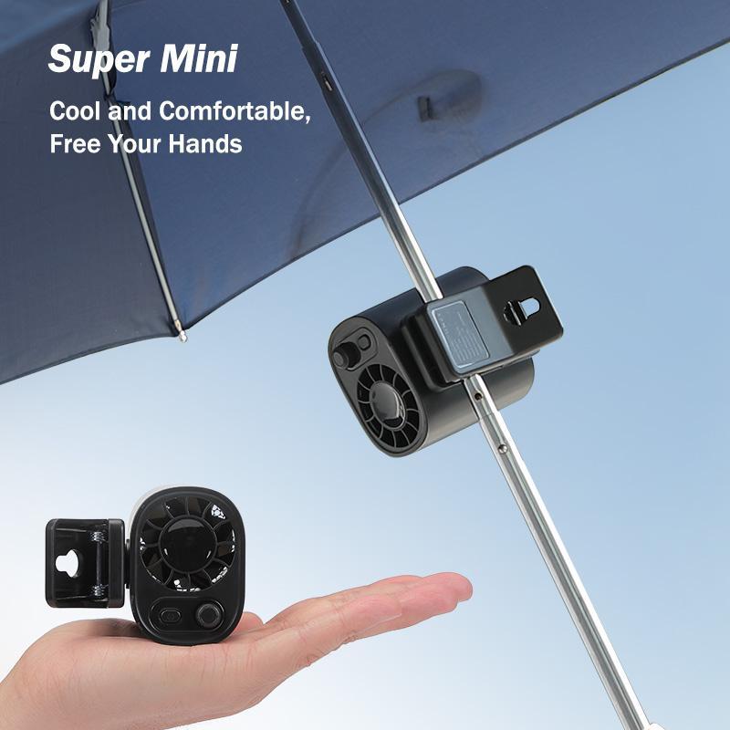 Wiederaufladbarer Clip-On-Luftkühler für den Außenbereich