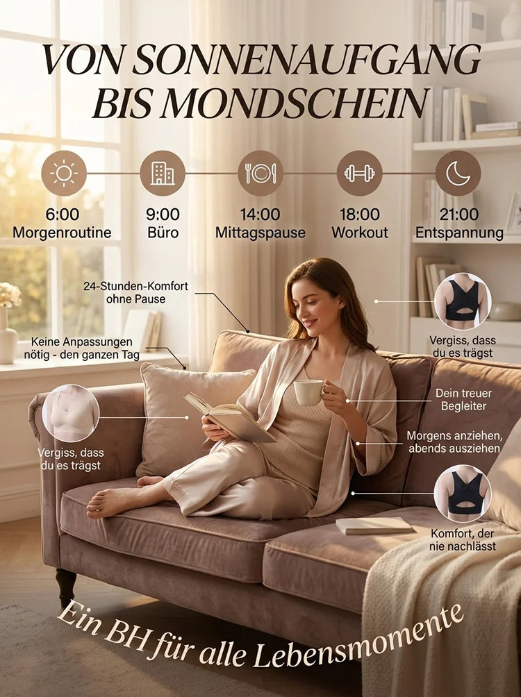 [Wie die Stars] Formende Unterwäsche für einen schönen Rücken ⭐ Figurformend ⭐ Atmungsaktiv