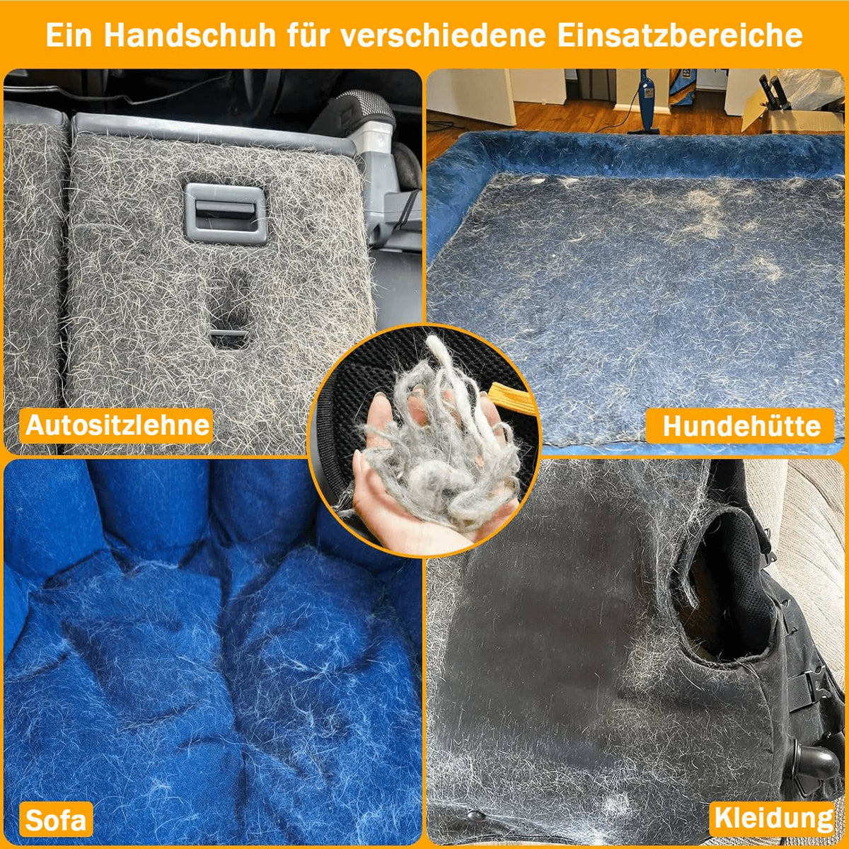 🔥Letzter Tag🐶🐱Tierhaarentferner-Elektrostatikhandschuhe