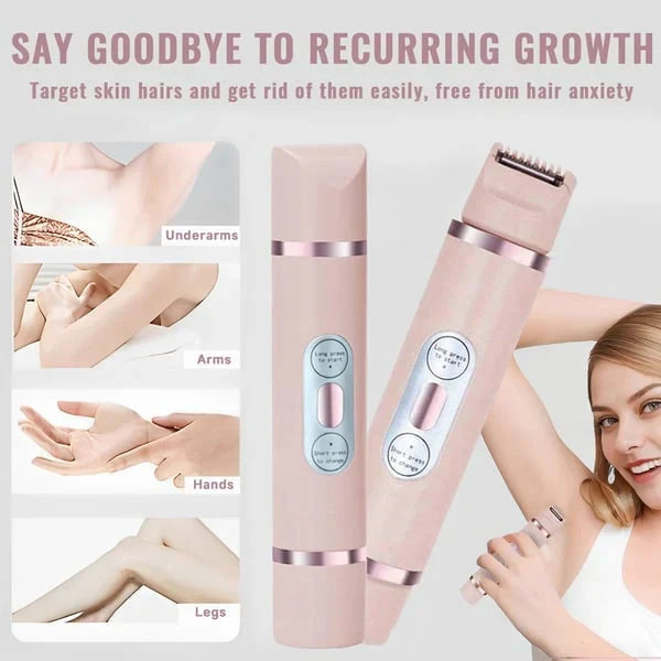 🎉Begrenztes Angebot: 50% Rabatt🌸2-in-1 Akku-Elektrorasierer für Damen