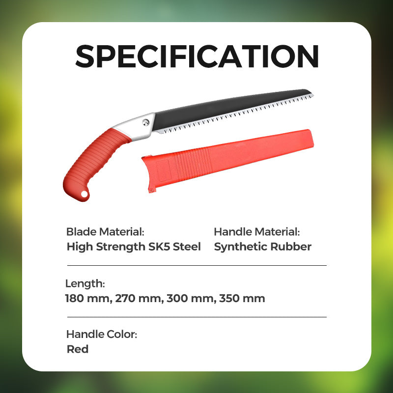 🔩Leichte und scharfe Universal-Astsäge mit Schutzscheide🧰