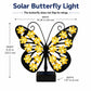Solar Butterfly Light