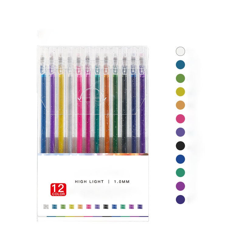 🔥Weihnachtsverkauf – 44 % Rabatt🎨 Glitzernder Gelstift-Set🎄Leuchtende Farben, grenzenlose Kreativität