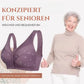 2026 Neues Design für Senior Front Closure Baumwoll-BH