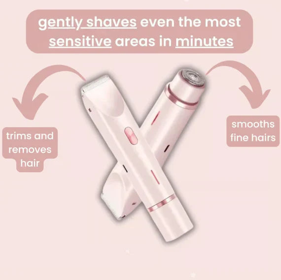 🎉Begrenztes Angebot: 50% Rabatt🌸2-in-1 Akku-Elektrorasierer für Damen
