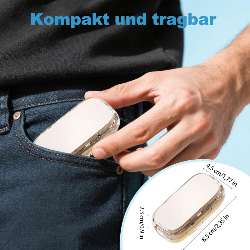 🔥Heißer Verkauf - 49% Rabatt🔥Tragbarer Pillenschneider