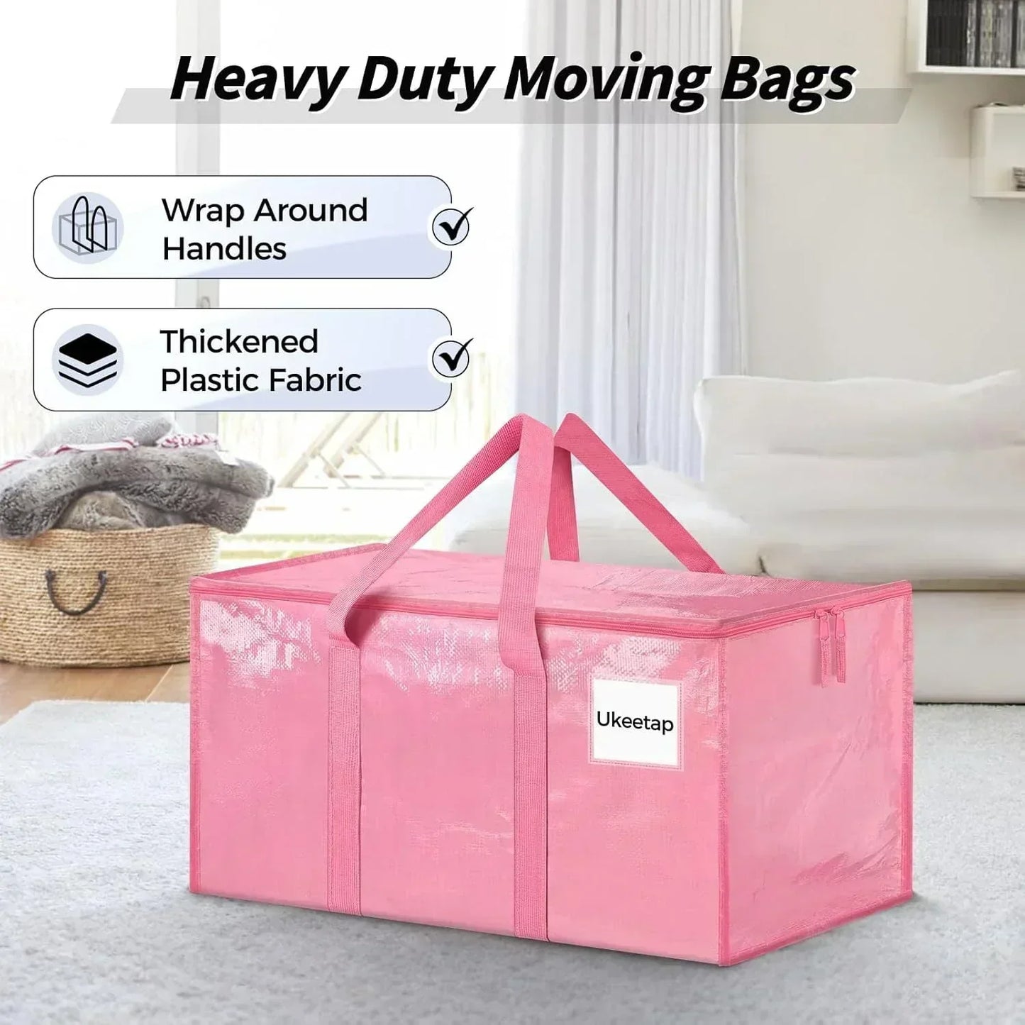 🏠Nur für kurze Zeit🛍️ Multifunktionale, strapazierfähige XL-Aufbewahrungs- und Transporttasche ✈️