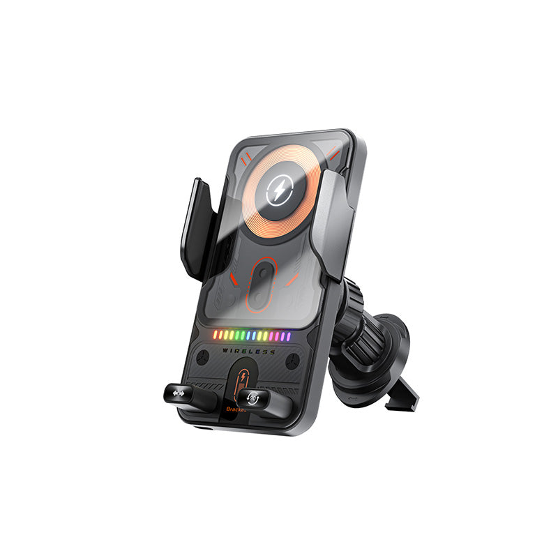 📢📢57 % Rabatt!! ⏰Intelligenter 2-in-1-Autotelefonhalter mit automatischer Drehfunktion und kabellosem Ladegerät⚡