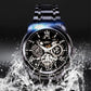 🔥Wasserdichte römische skelettierte mechanische Herrenuhr