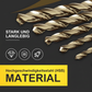 🔧 50% RABATT! ⚡ 99-teiliges Set titanbeschichteter Bohrer – Hochwertig, langlebig & vielseitig – Perfekt für Heimwerker & Profis 🛠️