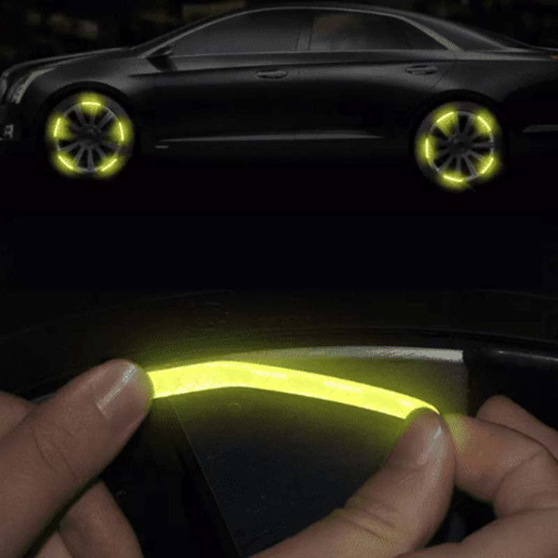 🎃Halloween-Angebot: 50 % Rabatt!🚲🚗 Universell einsetzbarer reflektierender Reifenaufkleber – verbessert die Sichtbarkeit, Sicherheit und den Look von Fahrrädern, Kinderwagen und vielem mehr ✨