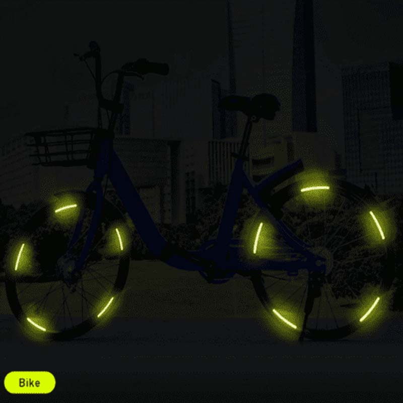 🎃Halloween-Angebot: 50 % Rabatt!🚲🚗 Universell einsetzbarer reflektierender Reifenaufkleber – verbessert die Sichtbarkeit, Sicherheit und den Look von Fahrrädern, Kinderwagen und vielem mehr ✨