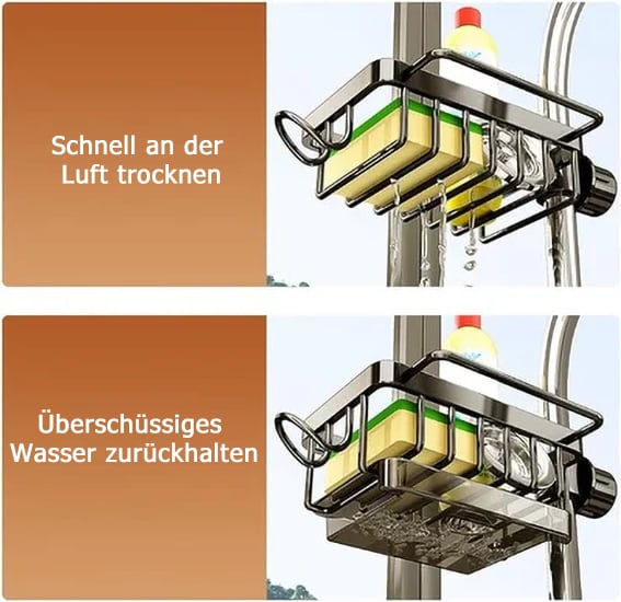 (HEISSER VERKAUF - 49% RABATT) Organizer für die Küchenspüle