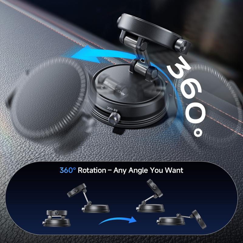 📱360° einstellbarer magnetischer Vakuum-Telefonhalter