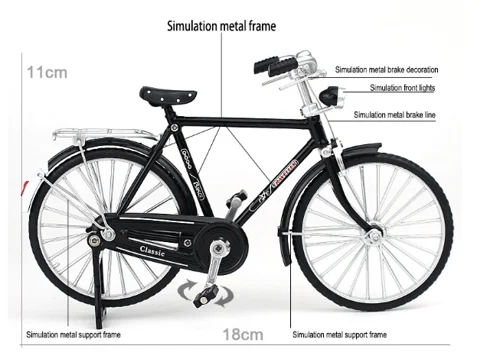 🔧✨ DIY-Fahrradmodellbausatz – Präzisions-Bausatz mit Werkzeugen 🚴‍♂️🎁