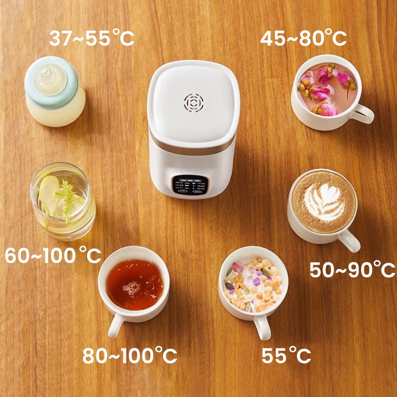 Tragbarer elektrischer Thermobecher für unterwegs - ein tolles Geschenk