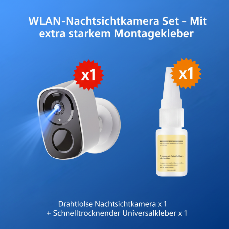 ⏳Begrenzte Zeit 50% Rabatt💥Drahtlose Nachtsichtkamera – Intelligente Sicherheit rund um die Uhr!