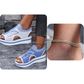 👡 Damen Casual Peep-Toe Platform Sandalen – bequemer Plateauabsatz, luftiges Design & perfekt für Strand, Urlaub & Alltag