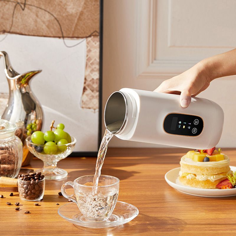 Tragbarer elektrischer Thermobecher für unterwegs - ein tolles Geschenk