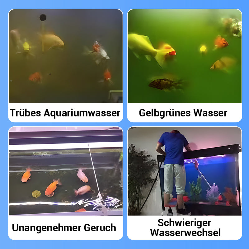 Leistungsstarke Wasserreinigungstablette für Aquarien