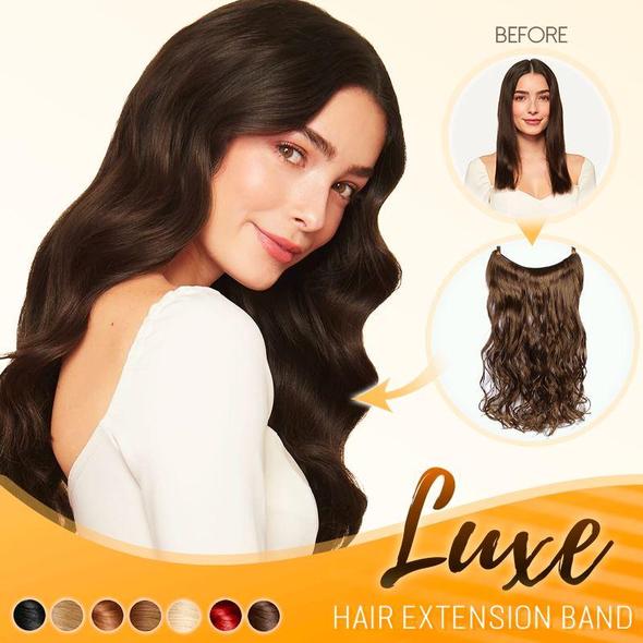 💕Haarverlängerung Unsichtbar Haarteil Extensions Haarverdichtung (55.8CM)