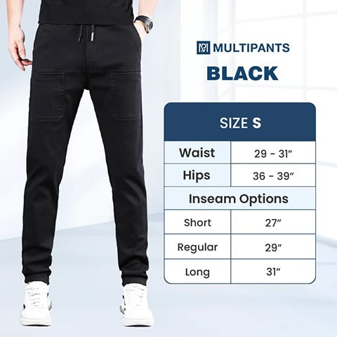 🔥HEIßER SALE 50 % RABATT😎MultiPants – Strapazierfähige Cargohose mit hoher Elastizität und mehreren Taschen👖