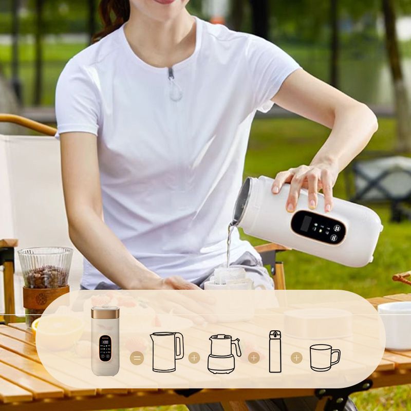 Tragbarer elektrischer Thermobecher für unterwegs - ein tolles Geschenk