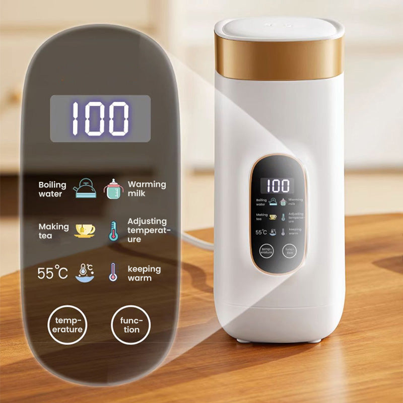 Tragbarer elektrischer Thermobecher für unterwegs - ein tolles Geschenk