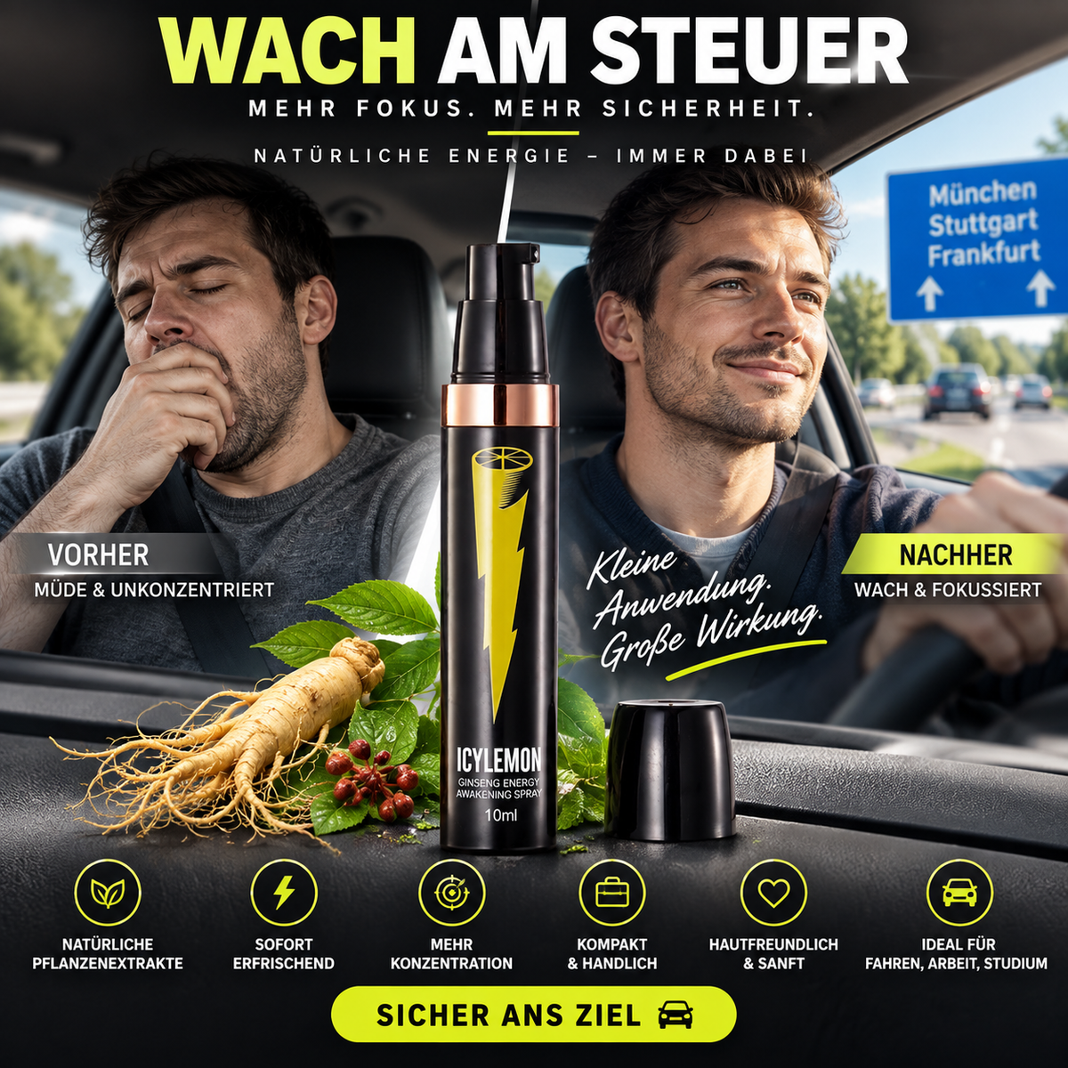 🌿Ein belebendes Ginseng-Spray