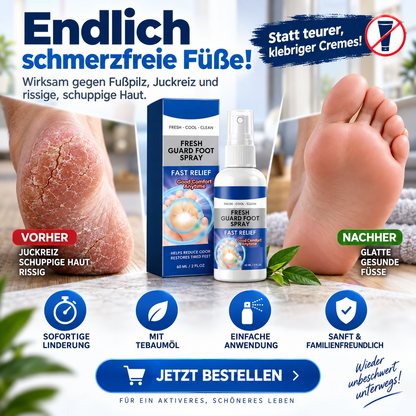 ⚕️Fußpflegespray in medizinischer Qualität