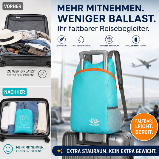 🔥 Ultraleichte faltbare Reise- und Aufbewahrungstasche