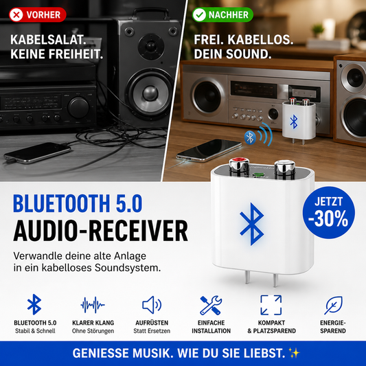 Bluetooth-Empfänger 5.0 Audioadapter