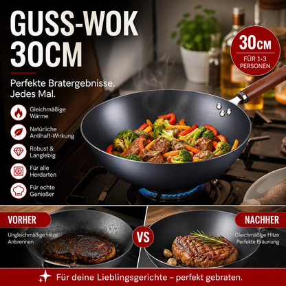 🍳 Bratpfanne aus hochwertigem Eisen